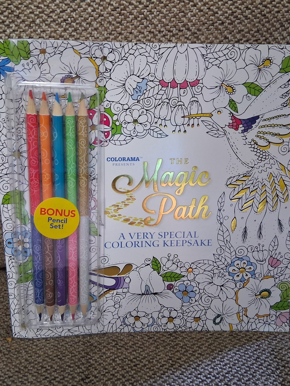 NWT Colorama The Magic Path Coloring Book - Picture 1 of 10
